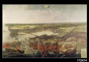 The Siege of La Rochelle in 1628
